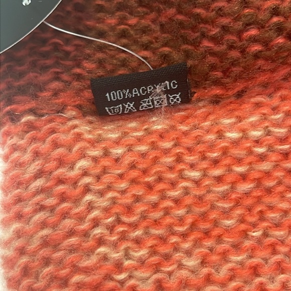 NWT Gaia Pretty Persuasions Infinity Scarf Mini Throw NWT - Picture 4 of 6